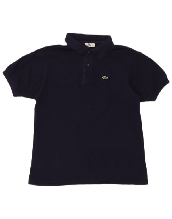 Lacoste Boys Polo πουκάμισο 13-14 ετών Navy Blue Cotton