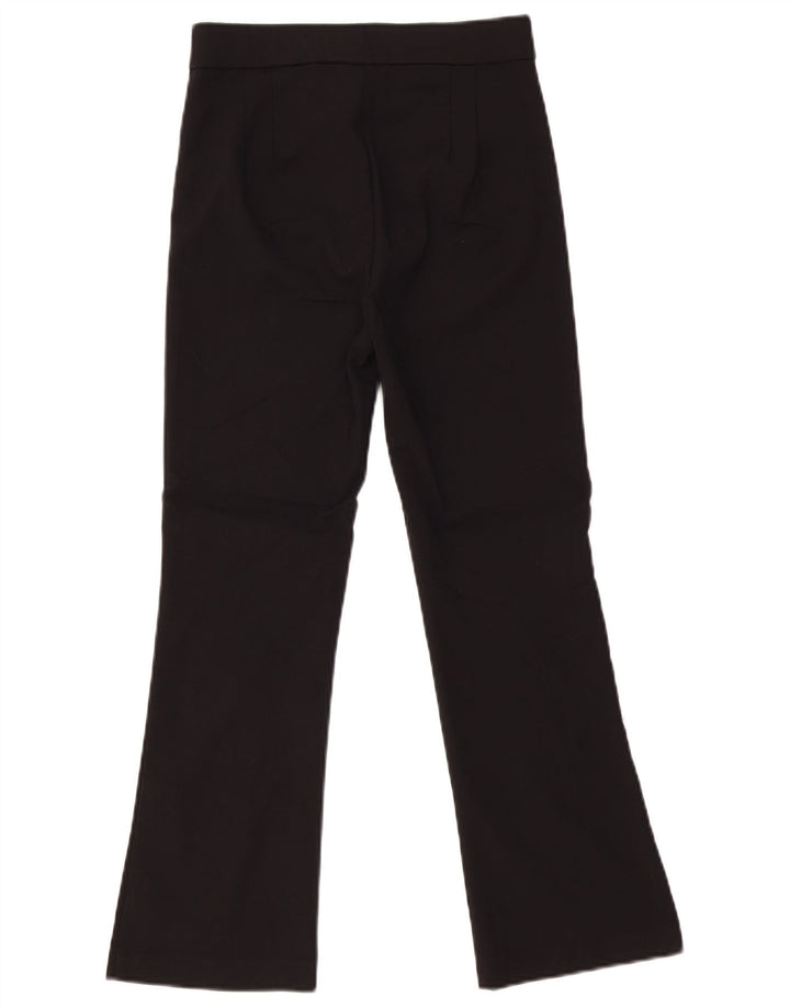 Zara Γυναικείο Flare Cropped Παντελόνι Medium W28 L25 Μαύρο