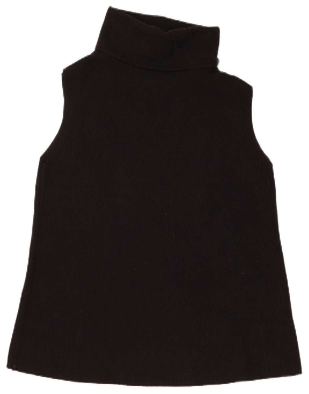 Zara Γυναικείο Γιλέκο Tank Top UK 12 Medium Black Cotton