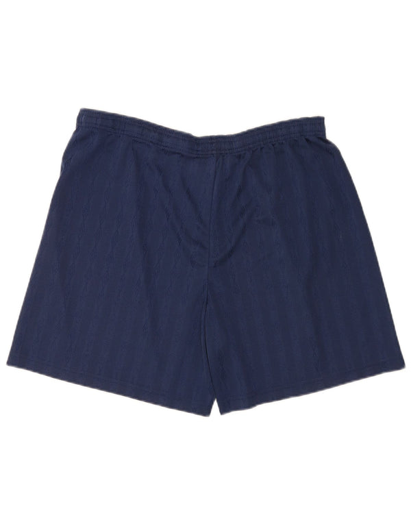 Ανδρικό γραφικό αθλητικό σορτς Umbro XL Navy Blue Polyester