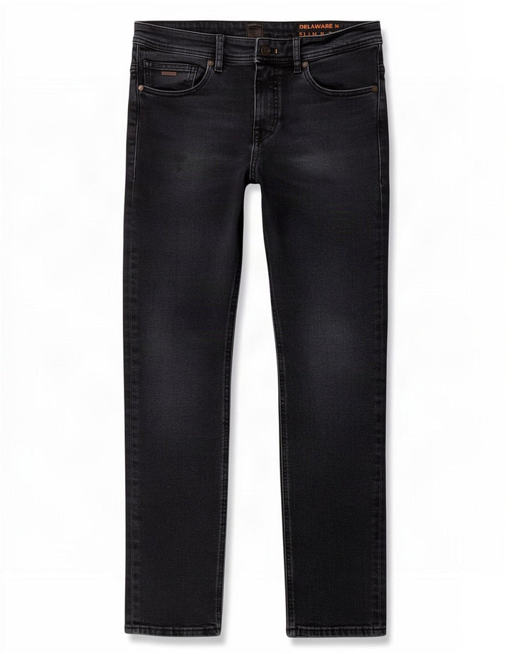 Ανδρικό τζιν Hugo Boss Delaware Slim W30 L30 Μαύρο