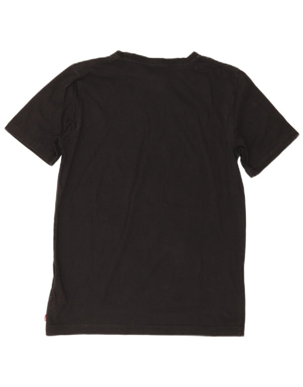 Levi's Boys Graphic T-Shirt Top 15-16 Years Black Cotton Rock