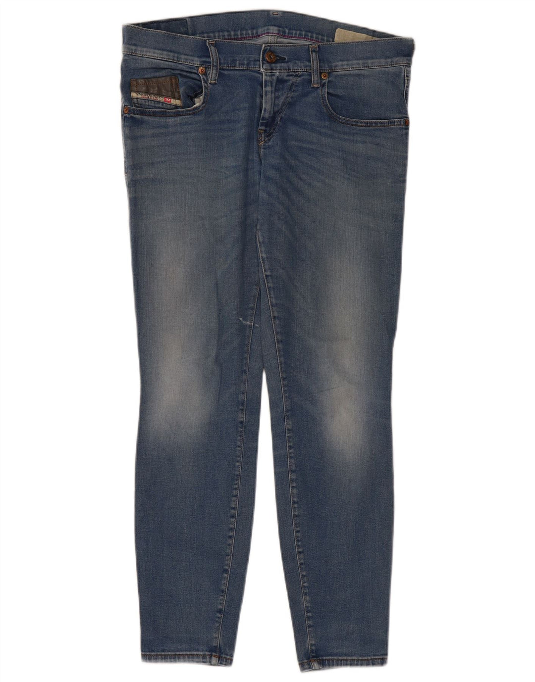 DIESEL Γυναικείο Skinny Jeans W30 L28 Μπλε Βαμβακερό