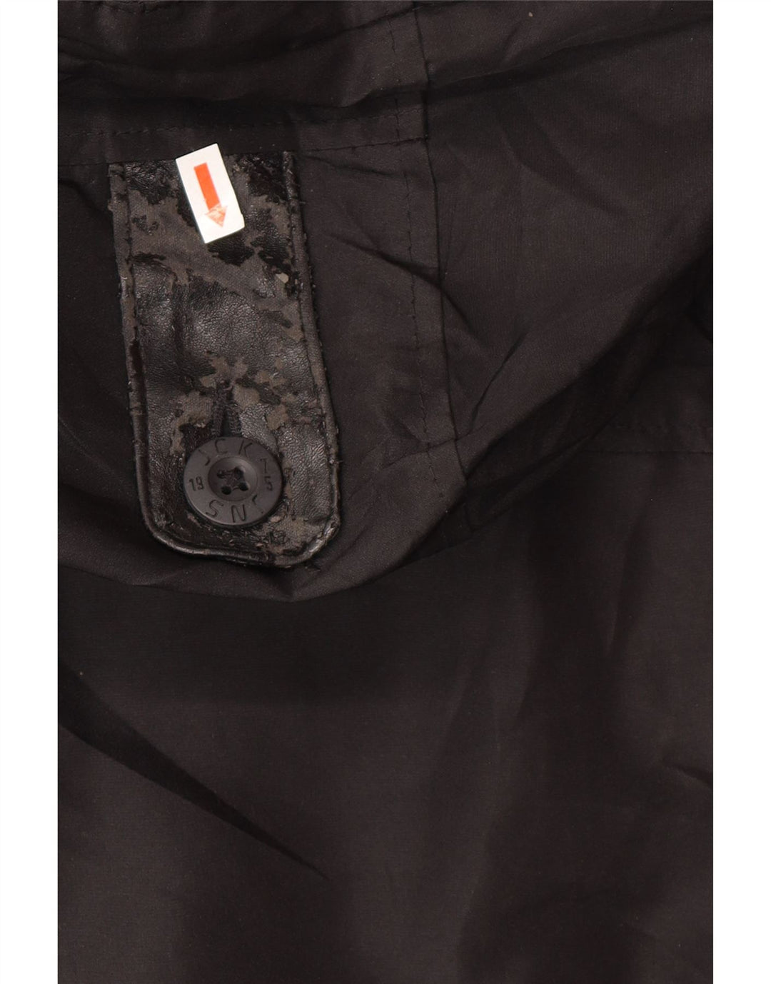 Jack & Jones Ανδρικό μπουφάν με κουκούλα Bomber UK 36 Small Black Polyamide