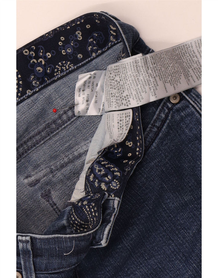 Γυναικείο ίσιο τζιν Levi's US 6 Medium W28 L25 Μπλε βαμβακερό