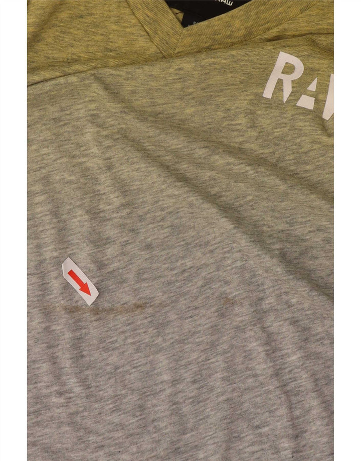 Ανδρικό T-Shirt G-Star Top Μεσαίο κίτρινο βαμβακερό