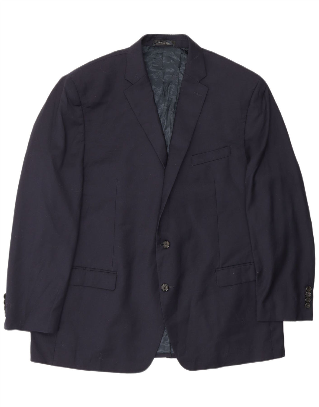 Ralph Lauren Ανδρικό μπλέιζερ με 2 κουμπιά μπουφάν UK 44 2XL Navy Blue