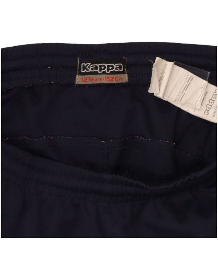 Kappa Boys Graphic αθλητική φόρμα παντελόνι 11-12 ετών Navy Blue Polyester