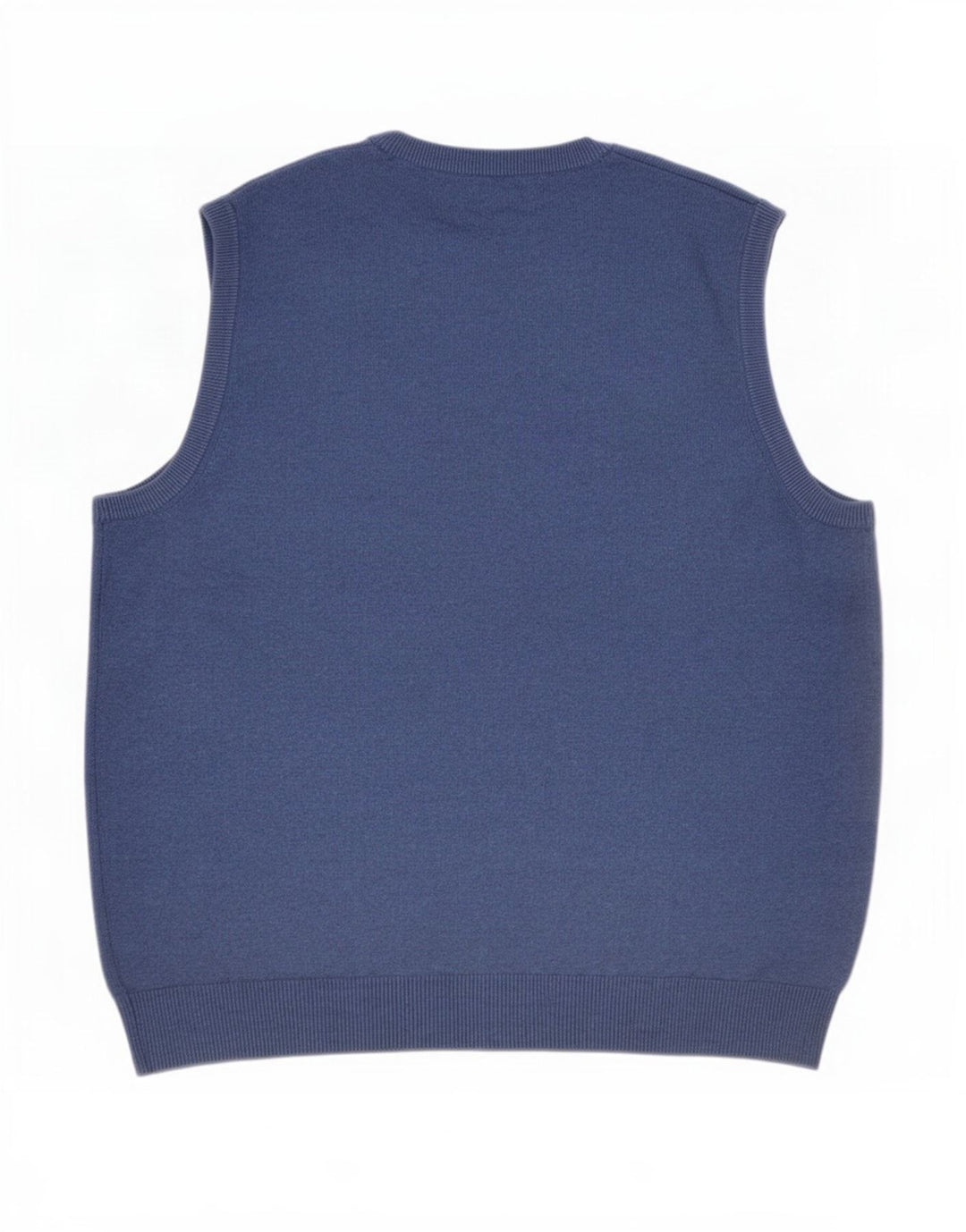Marks & Spencer Ανδρικό γιλέκο Tank Top μεγάλο μπλε βαμβακερό