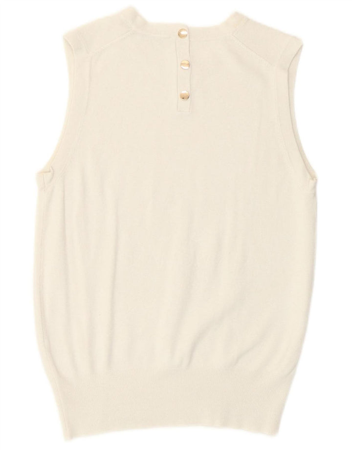 Zara Γυναικείο Γιλέκο Tank Top UK 10 Small White