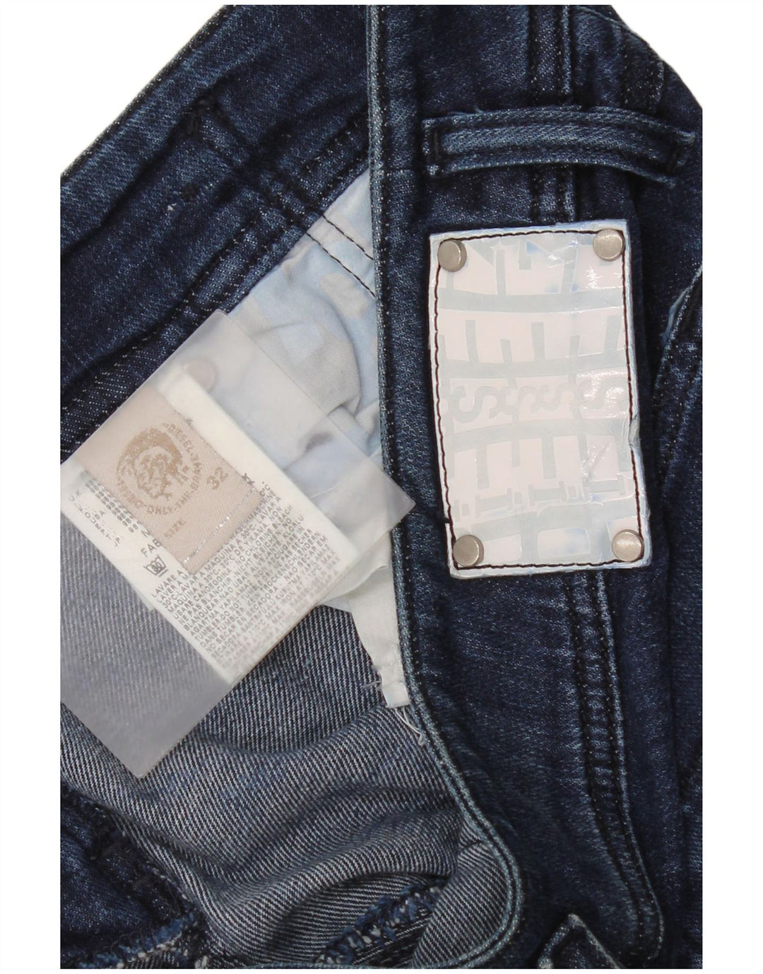 Diesel Γυναικείο Slim Jeans W32 L34 Μπλε βαμβακερό
