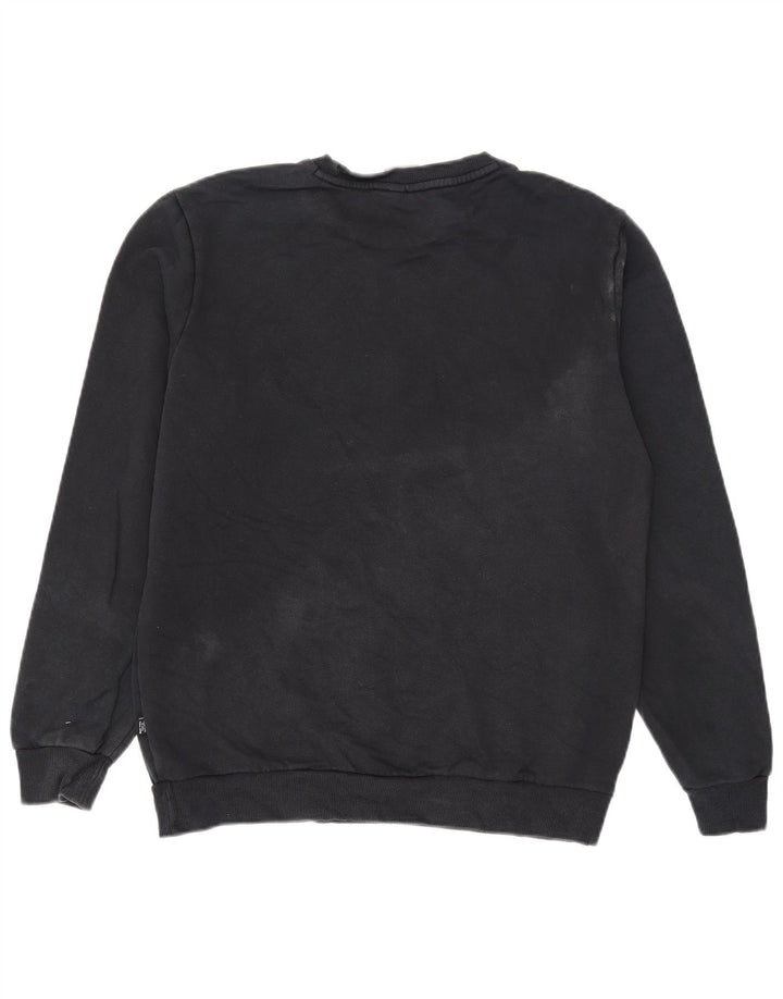 Ανδρικό γραφικό φούτερ Puma Jumper, μεσαίο μπλε βαμβακερό