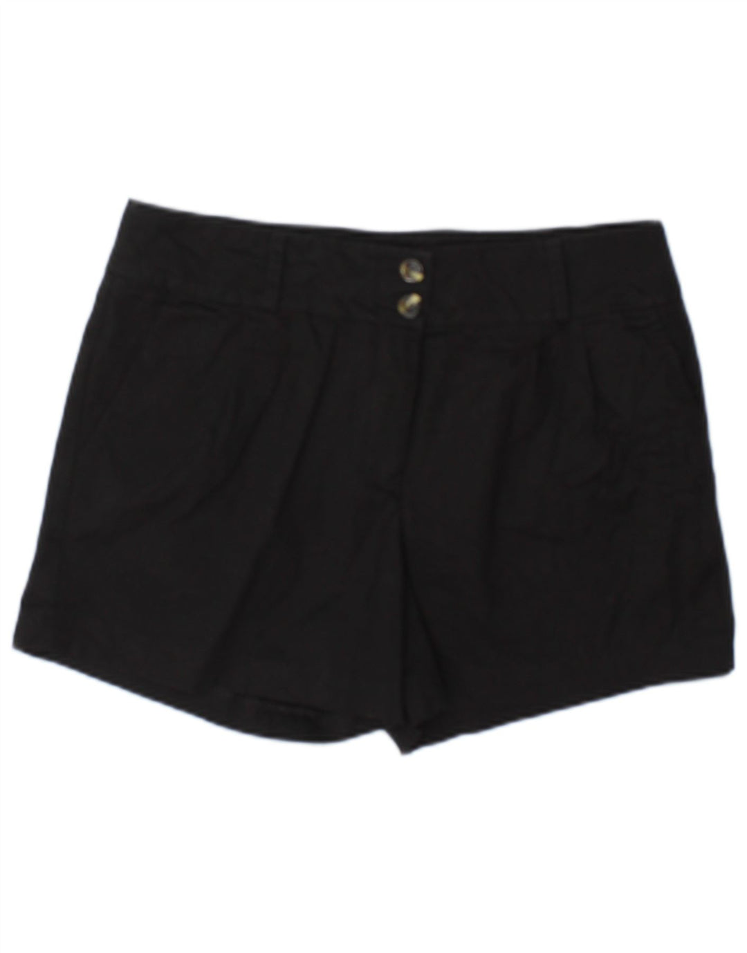 Γυναικείο σορτς Chino Oasis UK 12 Medium W32 Μαύρο βαμβακερό