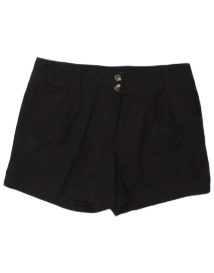 Γυναικείο σορτς Chino Oasis UK 12 Medium W32 Μαύρο βαμβακερό