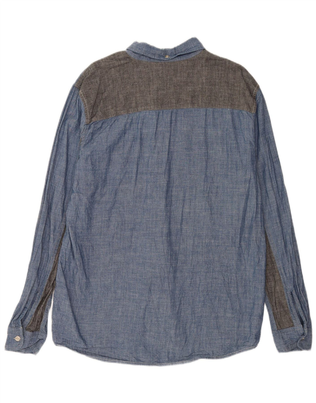 Ανδρικό πουκάμισο Carhartt XL Blue Colourblock Βαμβακερό