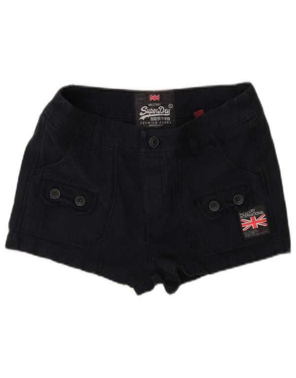 Superdry Γυναικείο Σορτς Cargo XS W28 Μαύρο βαμβακερό