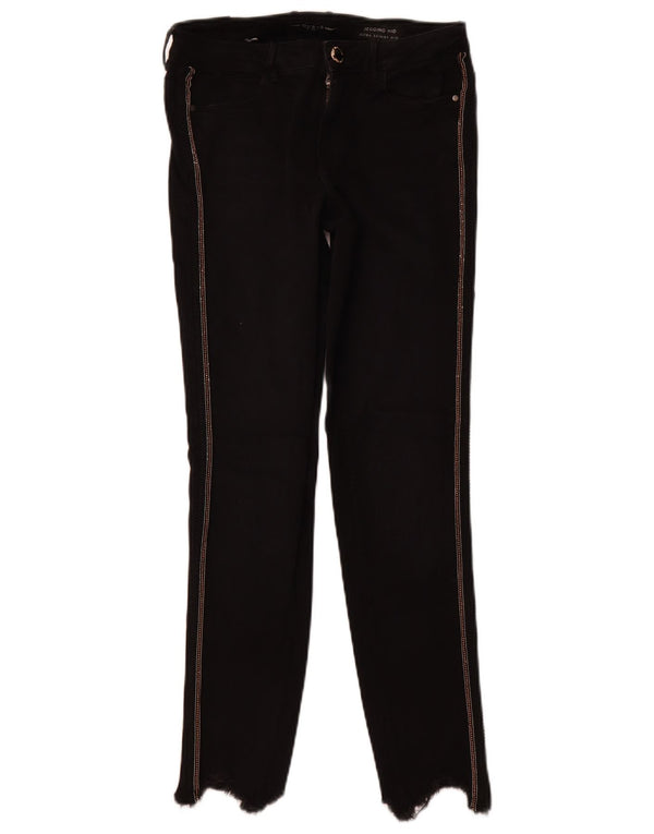 GUESS Γυναικείο Ψηλόμεσο Jegging Skinny Jeans W28 L28 Μαύρο βαμβακερό