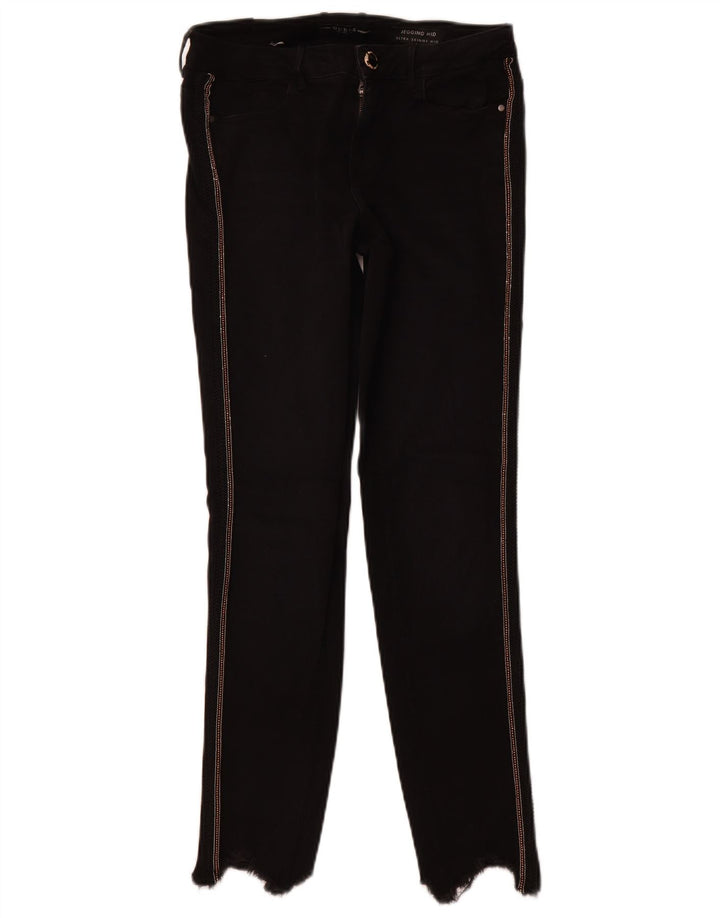 GUESS Γυναικείο Ψηλόμεσο Jegging Skinny Jeans W28 L28 Μαύρο βαμβακερό