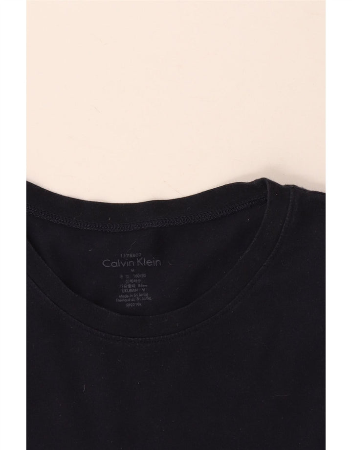 Γυναικείο γραφικό μπλουζάκι Calvin Klein Top UK 14 Medium Navy Blue