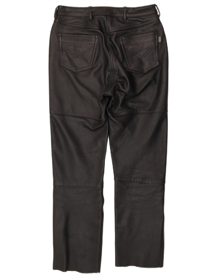 Γυναικείο Δερμάτινο Παντελόνι Hein Gericke EU 40 Medium W30 L29 Μαύρο Δερμάτινο
