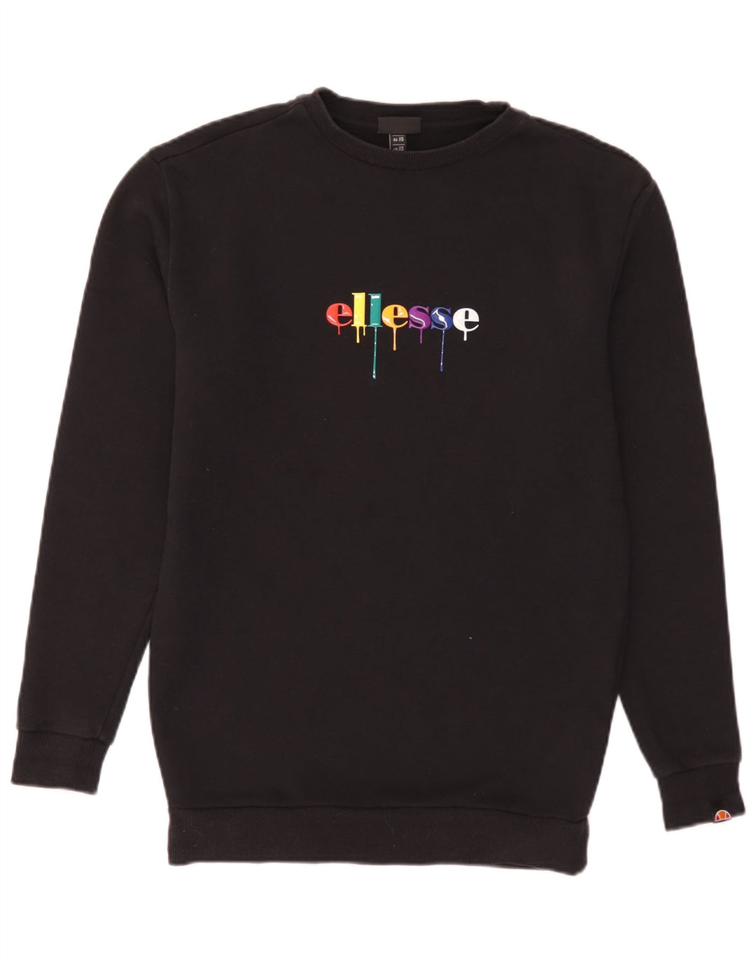 Ανδρικό γραφικό φούτερ Ellesse Jumper XS Μαύρο βαμβακερό