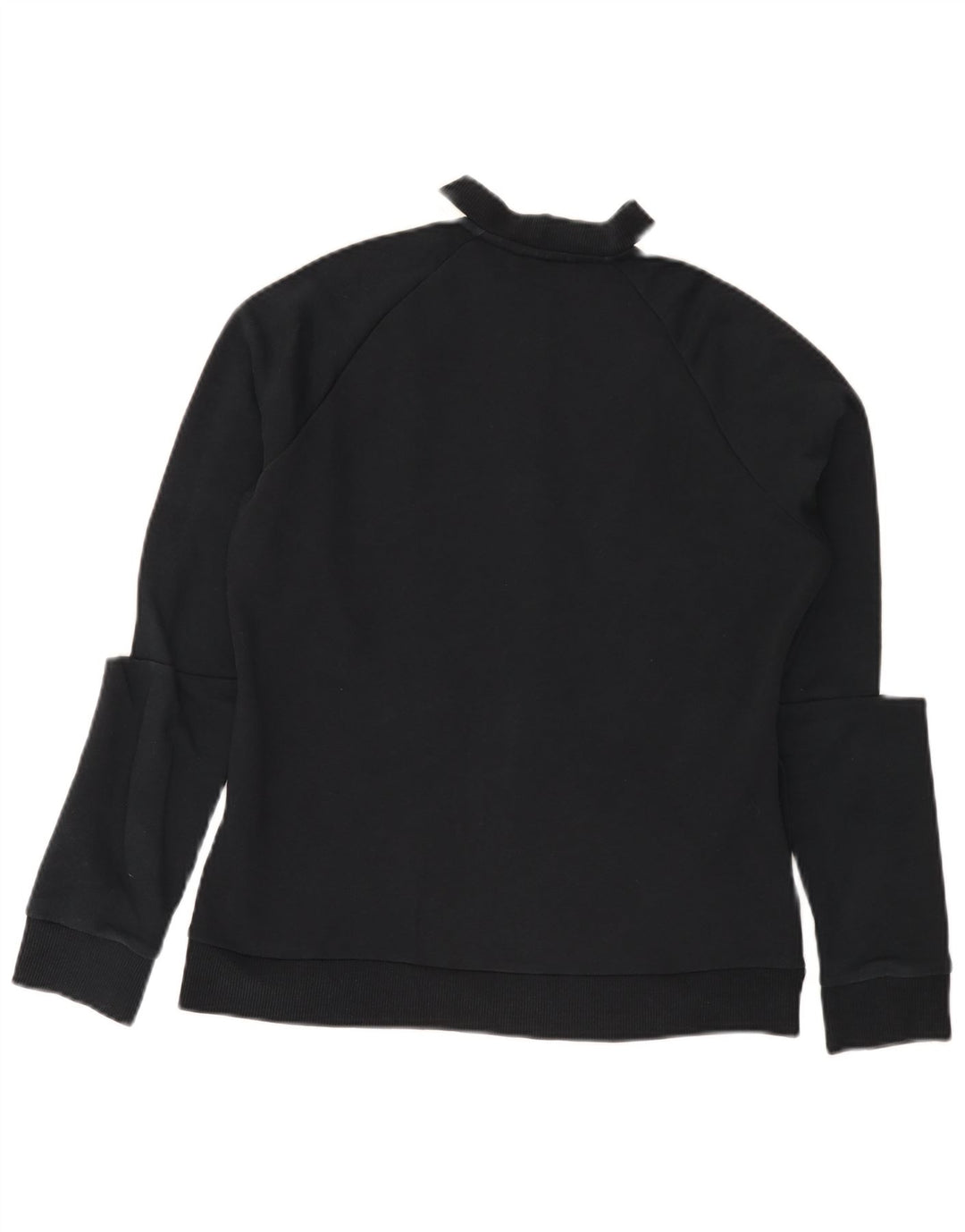 Puma Γυναικεία αθλητική φόρμα Top Jacket UK 14 Medium Black Colourblock Cotton