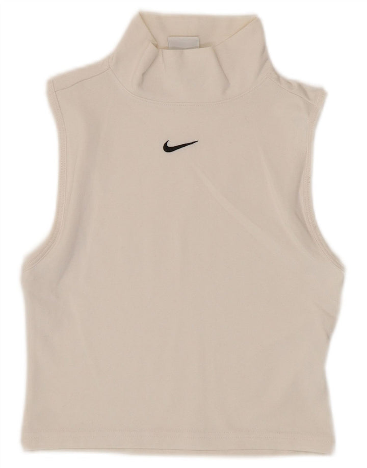 Nike γυναικείο γιλέκο Crop UK 4 XS Λευκό