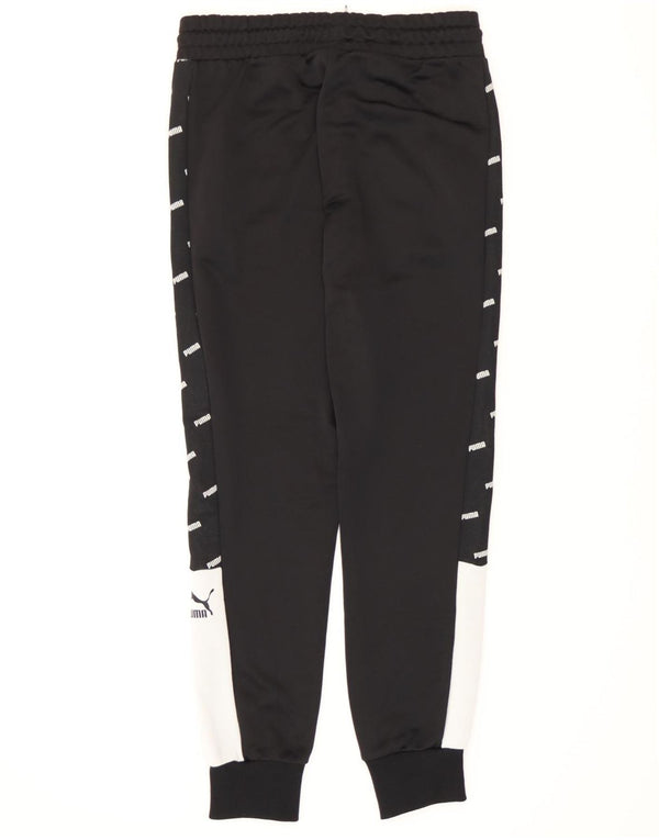 Puma Γυναικεία φόρμα παντελόνι Joggers UK 14 Medium Black Colourblock