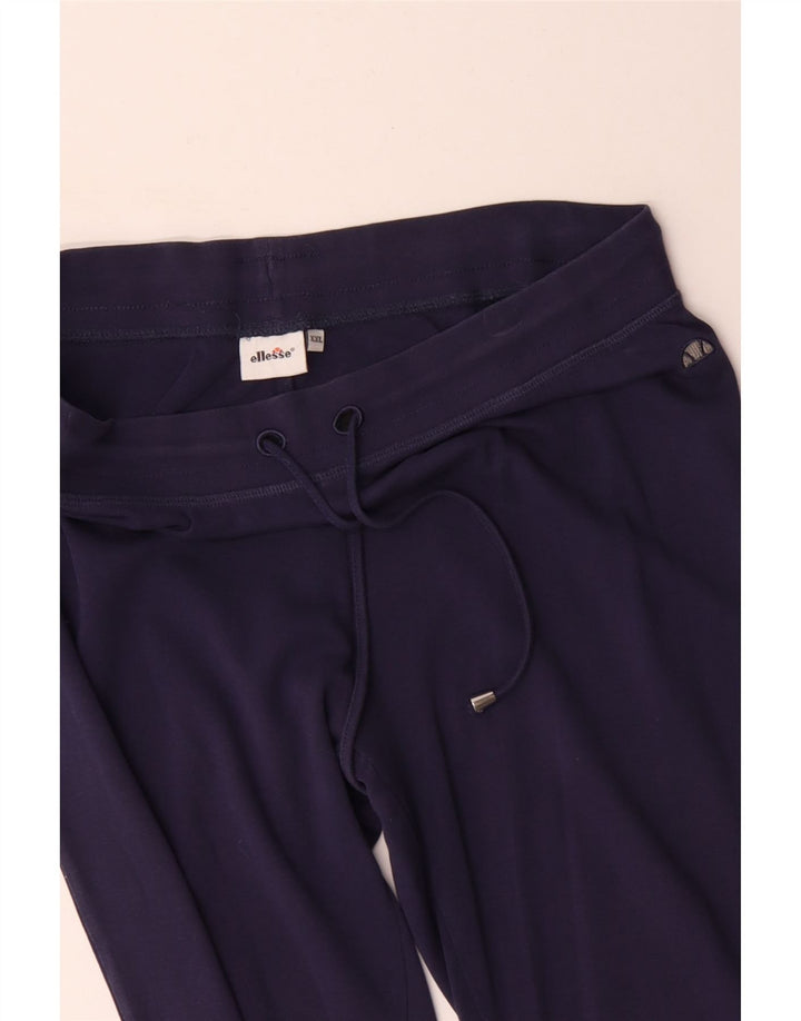 Γυναικεία αθλητική φόρμα ELLESSE Παντελόνι UK 20 2XL Navy Blue Cotton