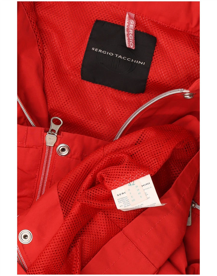 Sergio Tacchini Γυναικείο Utility Jacket IT 42 Medium Red Polyamide