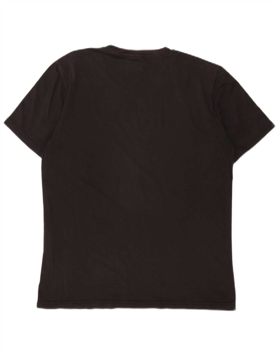 Champion Ανδρικό γραφικό T-Shirt Top Μικρό μαύρο βαμβακερό