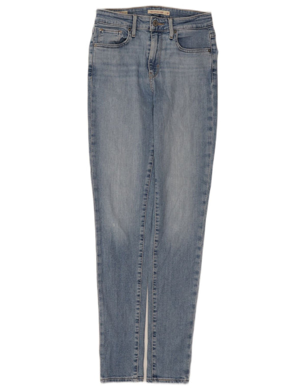 Levi's Womens 721 High Rise Skinny Jeans W26 L30 Blue