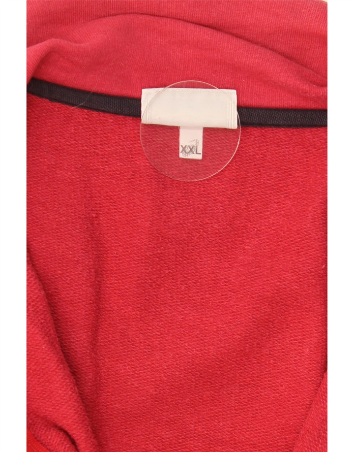 Ανδρική φόρμα Asics Top Jacket 2XL Red Cotton