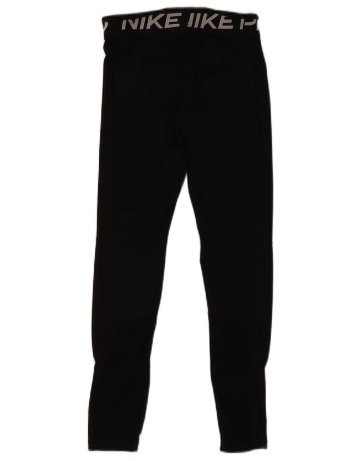 Γυναικείο κολάν Nike Dri Fit Graphic UK 14 Large Black Polyester