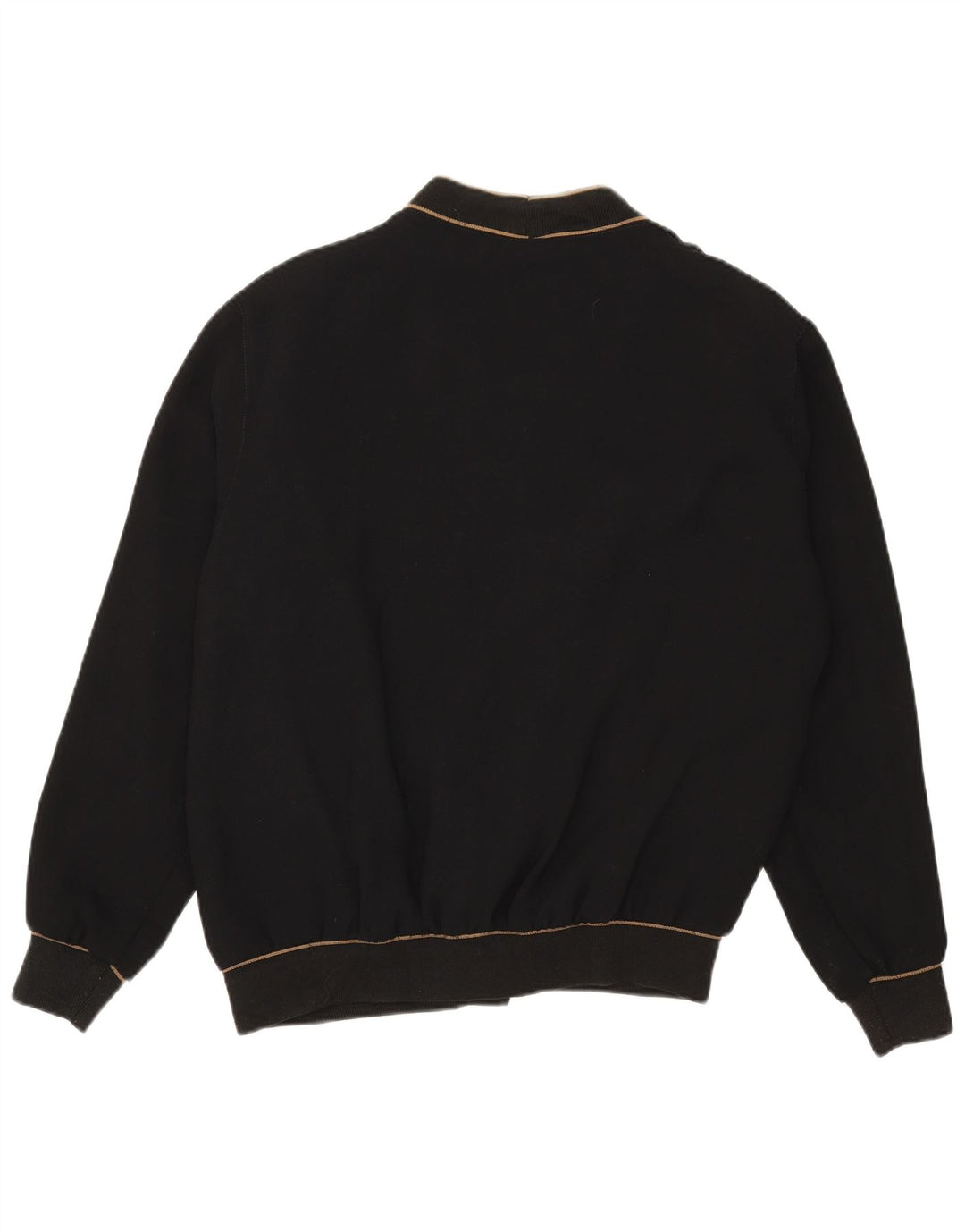 Ανδρικό πουλόβερ ζακέτα Jacques Lorant UK 38 Medium Black Colourblock