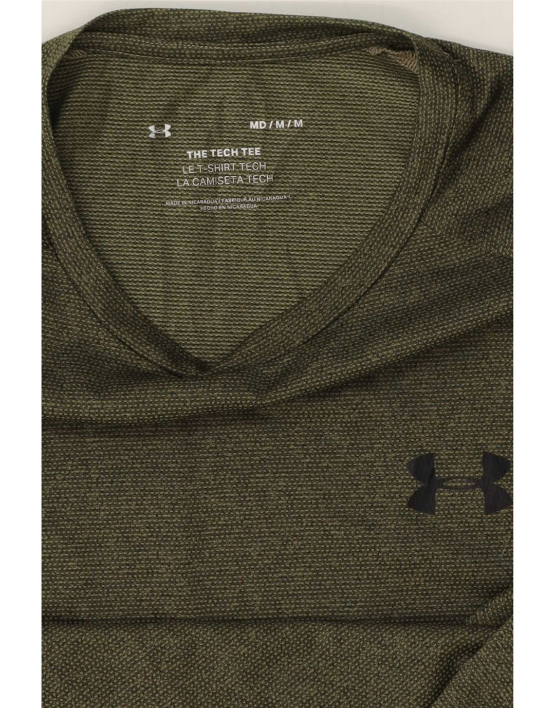 Ανδρικό T-Shirt Under Armour Top Μεσαίο Πράσινο