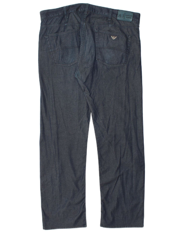 Armani Ανδρικό τζιν ίσιο W38 L30 Μπλε Βαμβακερό