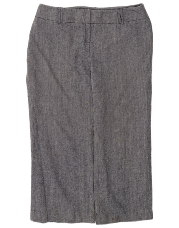 Marks & Spencer Γυναικείο ψηλόμεσο παντελόνι UK 16 Large W34 L26 Navy