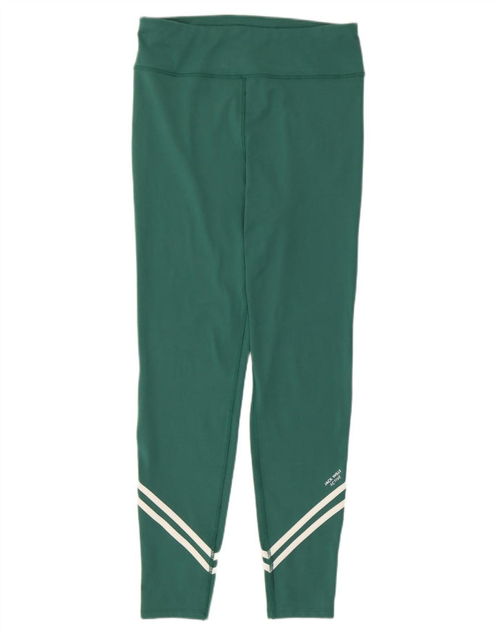 Jack Wills Γυναικεία κολάν UK 14 Large Green Polyester