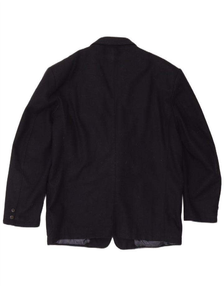 Carrera Ανδρικό σακάκι σακάκι με 2 κουμπιά UK 42 XL Navy Blue Wool