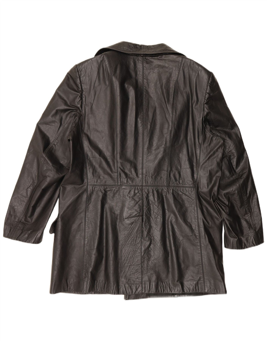 Vintage Ανδρικό Δερμάτινο Μπουφάν UK 42 XL Μαύρο