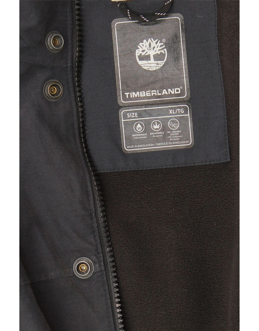 Ανδρικό μπουφάν Timberland UK 42 XL Navy Blue