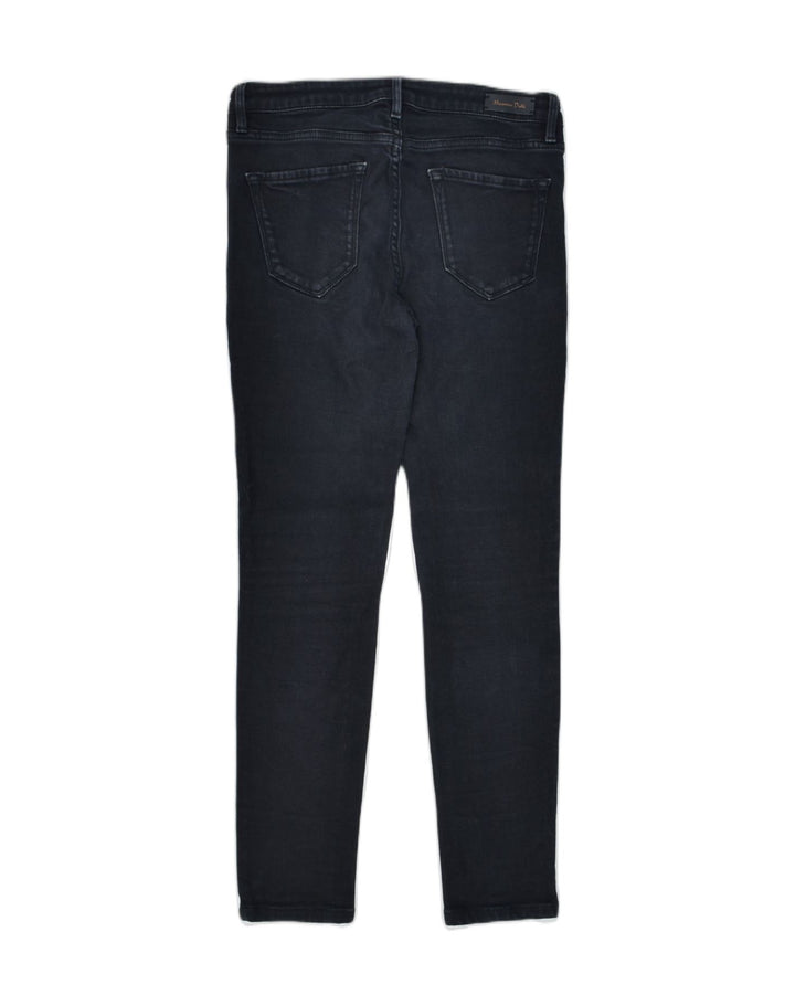 MASSIMO DUTTI Womens Skinny Jeans W28 L28 Black | Vintage | Thrift | Second-Hand | Used Clothing | Messina Hembry 