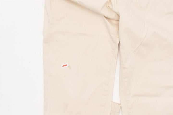 VINTAGE Womens Slim Chino Trousers W32 L30 Beige | Vintage | Thrift | Second-Hand | Used Clothing | Messina Hembry 