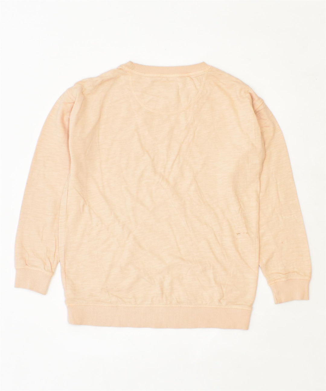 FAT FACE Mens Top Long Sleeve Small Beige Cotton | Vintage | Thrift | Second-Hand | Used Clothing | Messina Hembry 