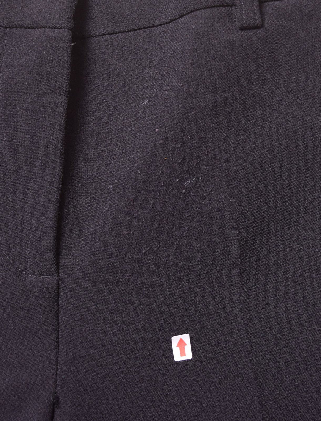 PEPE JEANS Womens Trousers W29 L27 Navy Blue Polyester - Second Hand & Vintage Designer Clothing - Messina Hembry