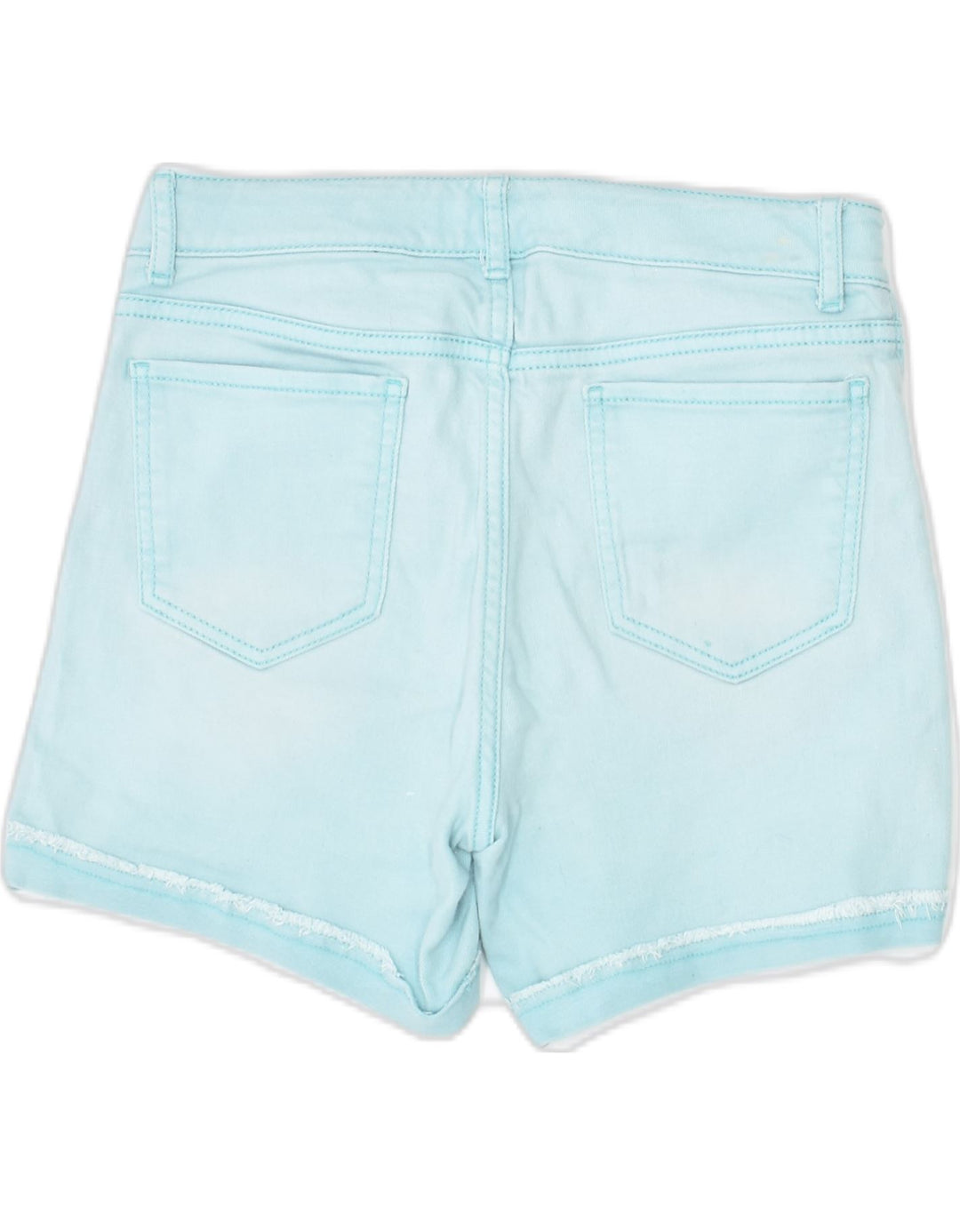 GAP Girls Denim Shorts 11-12 Years W26 Turquoise Cotton | Vintage | Thrift | Second-Hand | Used Clothing | Messina Hembry 