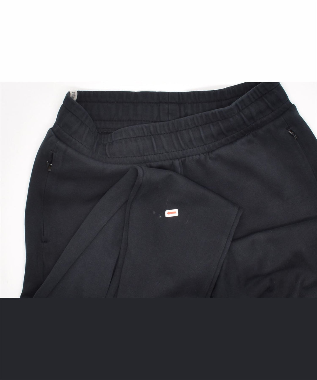 PUMA Womens Graphic Tracksuit Trousers UK 10 Small Black | Vintage | Thrift | Second-Hand | Used Clothing | Messina Hembry 