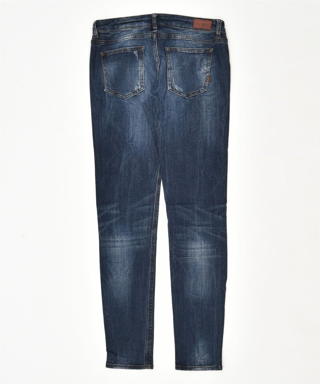 RIFLE Womens Crudelia Slim Jeans W30 L31 Blue Cotton | Vintage | Thrift | Second-Hand | Used Clothing | Messina Hembry 